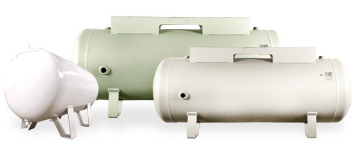 Tanque para compresor horizontal